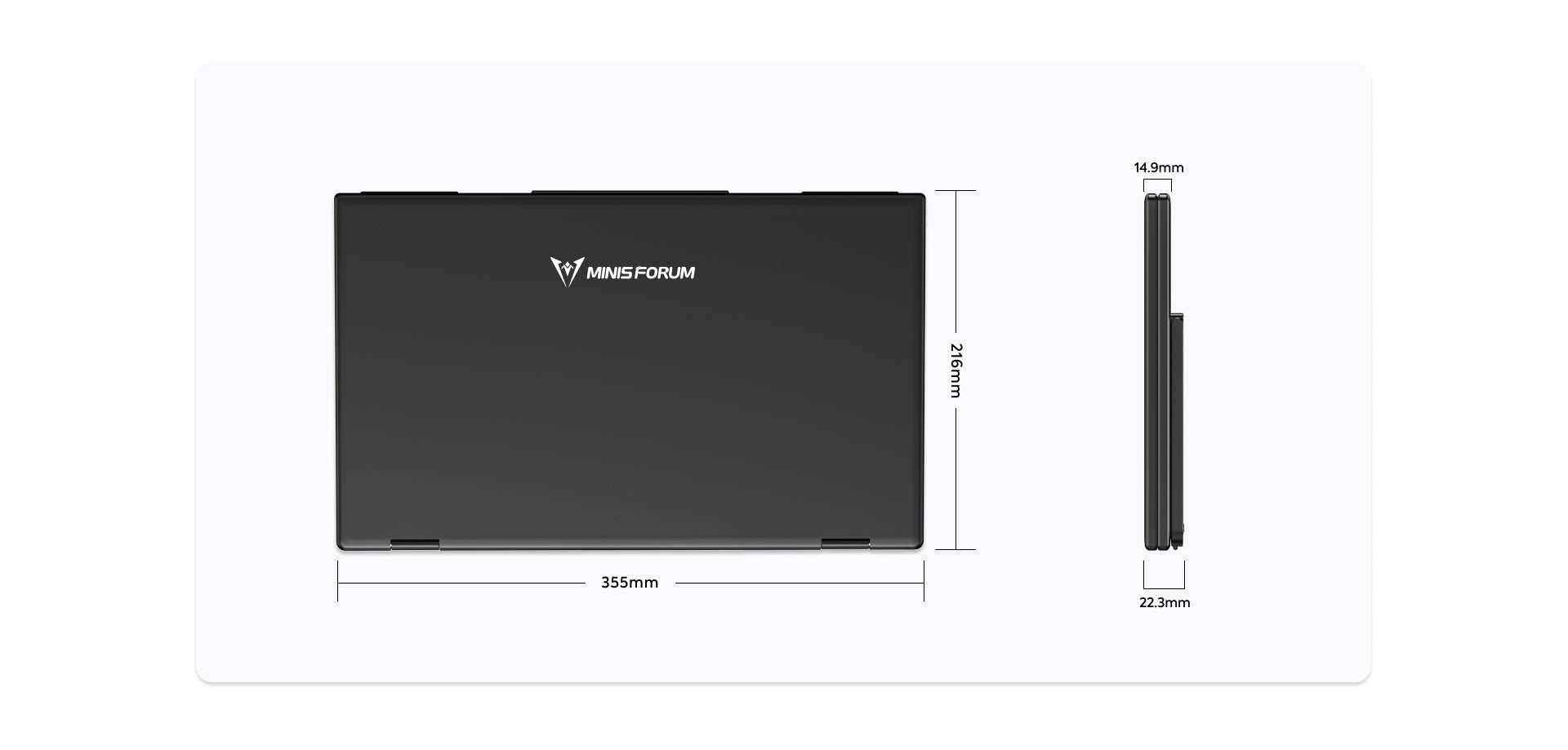 MDSA156 Dual Portable Monitor