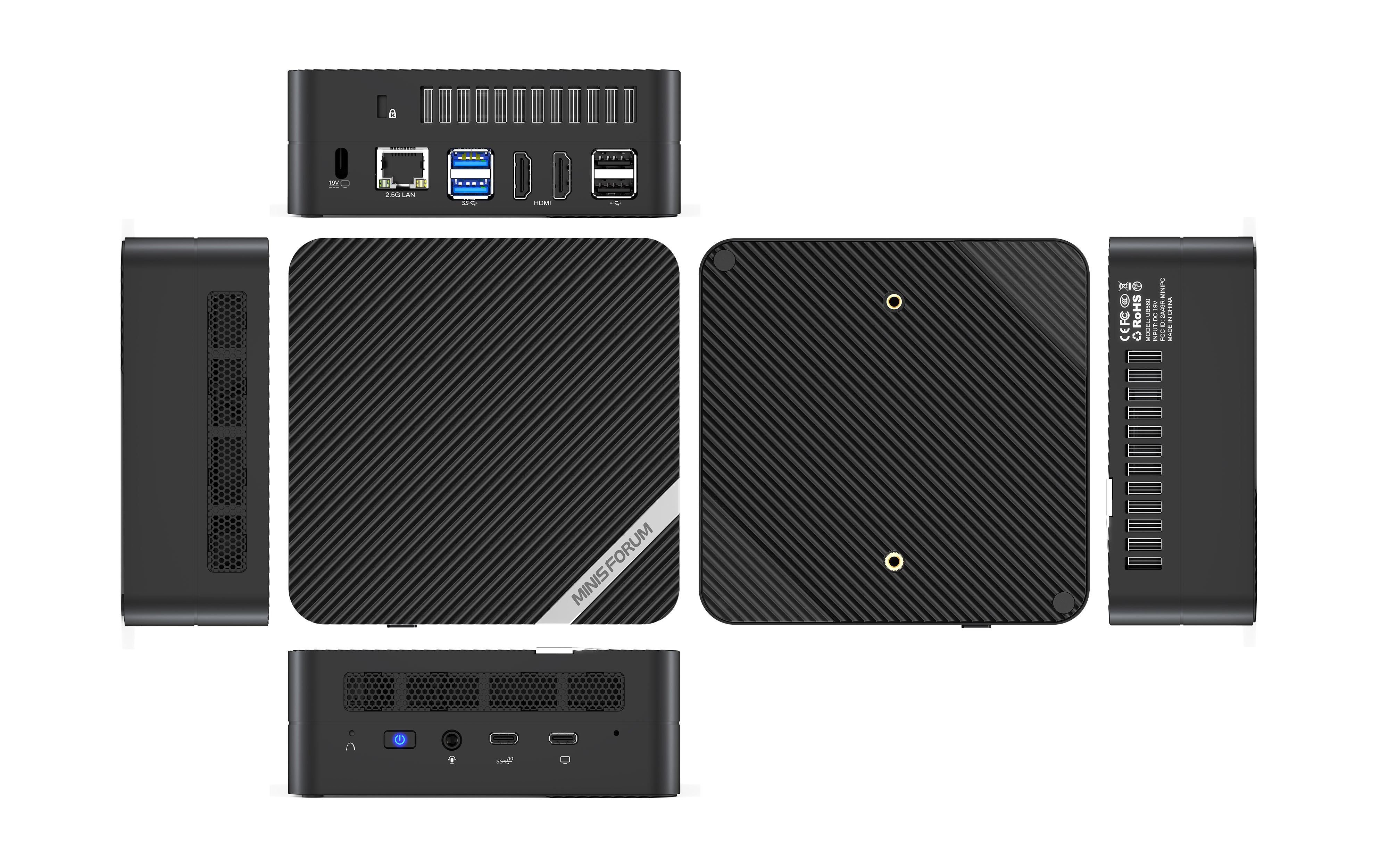 MINISFORUM Venus Series UM560/ UM580 Mini PC